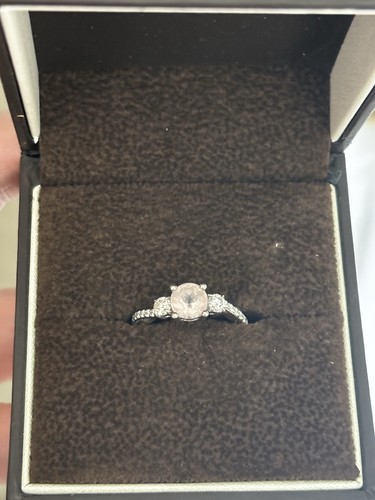 Platinum engagement ring - platinum,