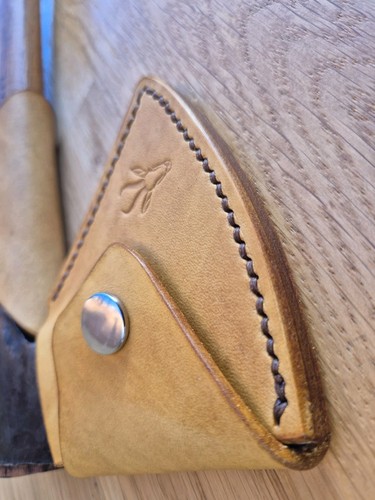 Matched leather sheath - , &