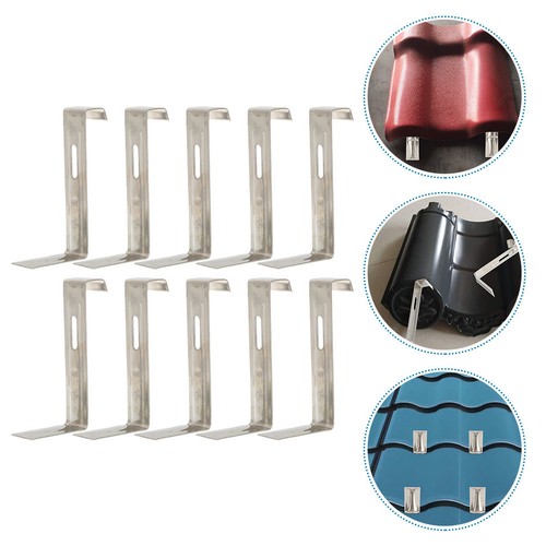 10pcs metal roof tile clips - 10pcs,