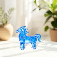 Glass Horse Figurine Sturdy