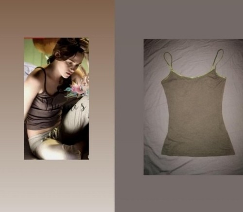 Bella swan tank top - top, green