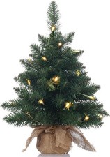 Pre Lit Artificial Christmas Xmas Tree 50cm Mini  Xmas Tree, 20 Led Battery (3)