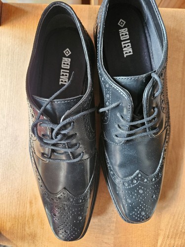 Red level adige mens black - red,