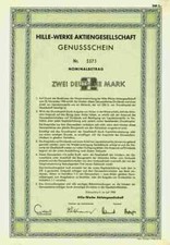 Hille Werke 2 DM Düsseldorf