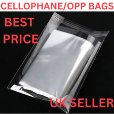 CLEAR CELLOPHANE BAGS SELF SEAL BAGS OPP PACKING BAGS DISPLAY GIFT WRAPPING BAGS