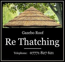 Thatched Garden Gazebo Re