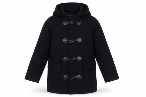 School scene boys duffle coat - school,