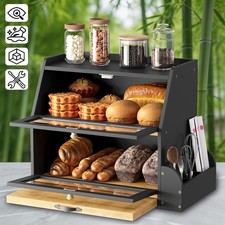 Bread Box Bamboo Bread Box for