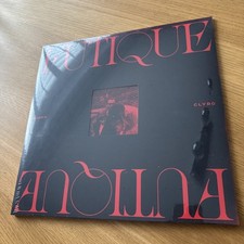 Biffy Clyro Futique DELUXE RED BLACK CORONA VINYL SIGNED CARD Mint 12” Numbered