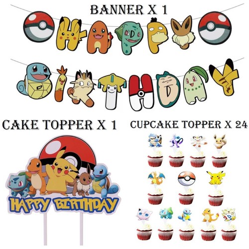 Pokemon themed birthday - themed,
