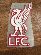 Premier League Liverpool FC White Red Silicon Iron On Patch Badge