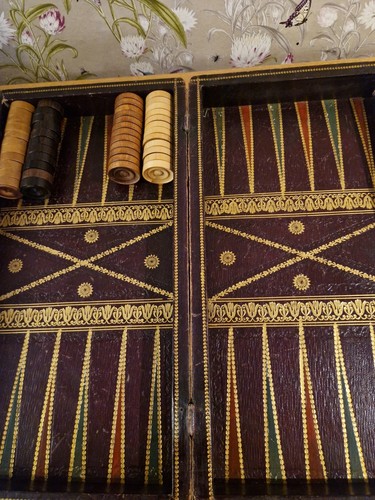 Antique faux chess draughts - antique, chess/draughts
