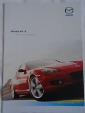 Mazda RX8 brochure Aug 2003