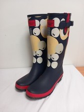 Radley Women's Navy Wellington