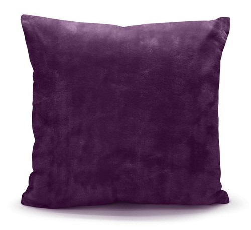 Mink faux fur cushion - faux,