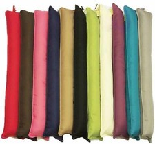 Energy Saver Plain Fabric Draught Excluders Draft Stopper For Doors and windows