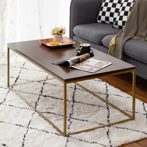 Regis rectangular coffee table - coffee,