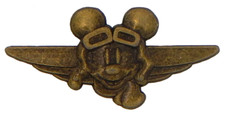 Mickey Mouse Bronze Airplane