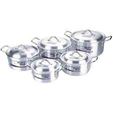 KitchenKing Large Aluminium Stock Pot Pan Brew Boiling Soup Cooking Casserole