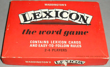 Lexicon Word Card Game