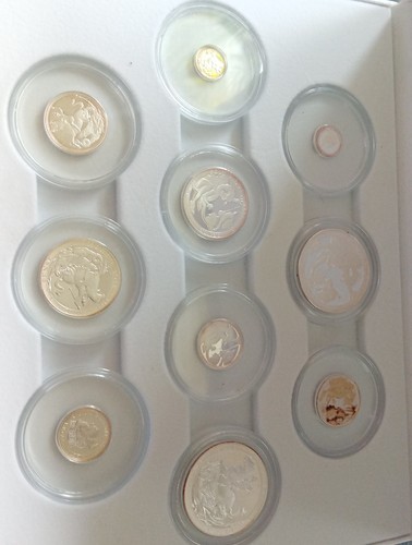 999 silver sovereign - sovereign, set