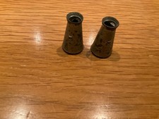 2  Vintage Painted Metal Toy