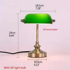 New Plug in Table Lamp Glass