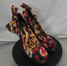 Iron Fist Platform Heels Black