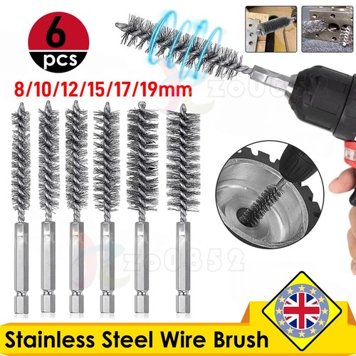 6pc stainless steel - stainless, wire