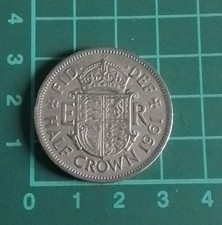 1961 Half Crown, Queen