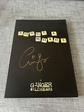 Songs And Words By Ginger Wildheart Large Paperback Book Signed