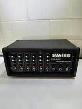 White Matamp Tour Range PA 160 Reverb  Amplifier