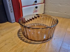 Vintage Arcopal Smoked Brown