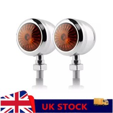 2X 10mm Chrome Motorcycle