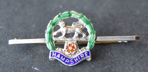 Silver enamel hampshire - enamel,