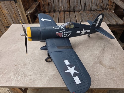 Large scale corsair f 4u - 1/18, f-4u