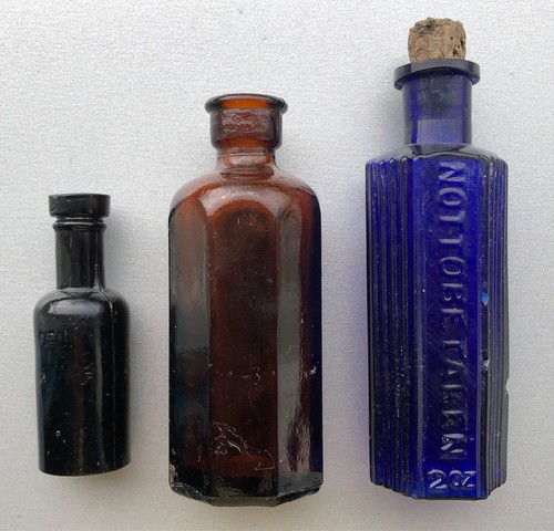 Vintage medicine postion - x,