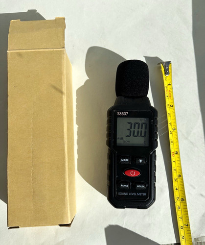 S8607 handheld sound level - s8607,