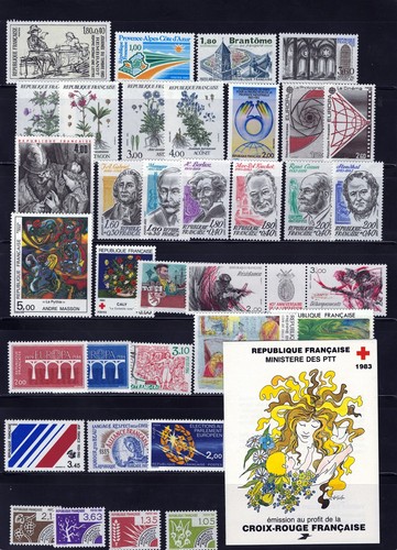 France all mnh - mnh, 1984-1993