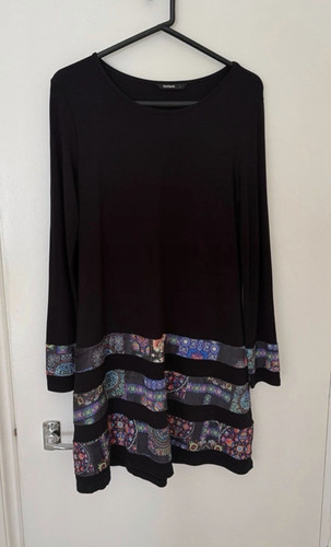 Desigual women black long - women's,