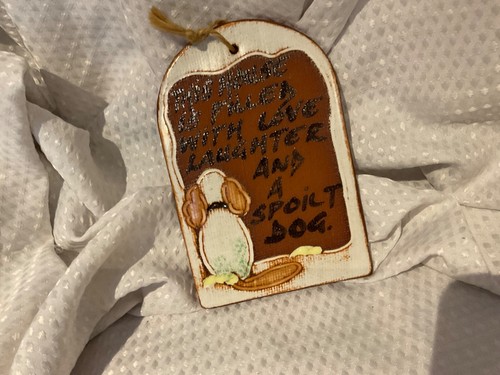 Ceramic wall art - puppy, dog
