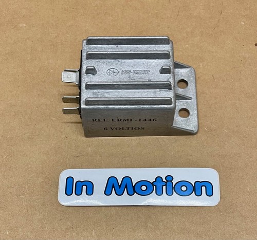 Flasher relay with - 6v, ac