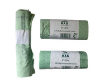 Compostable bags 7/10/25/30/90 Litre for food waste - FREE delivery