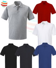 Mens Polo Shirt Olympic Plain