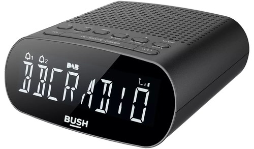 Bush dab clock radio - dab+, fm
