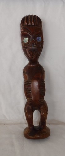 Wooden sculpture figurine - wooden,
