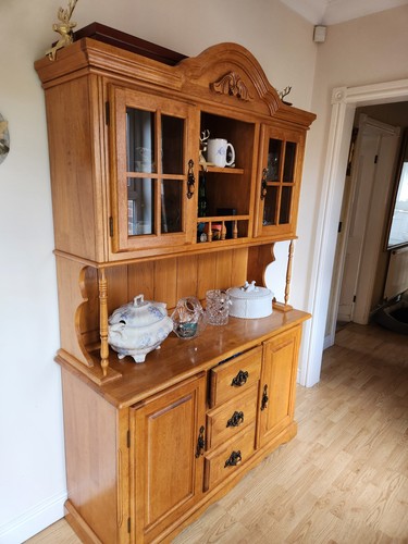 Wooden china glass - china/, display