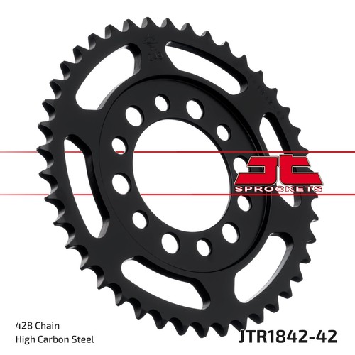 Rear sprocket 428 p - t,