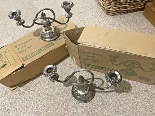 Pair vintage ianthe - pair, of