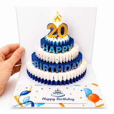Led musical birthday - led, card
